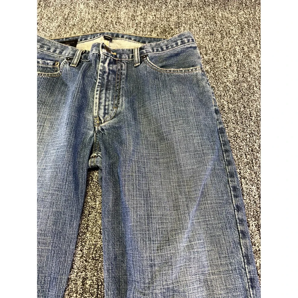 Banana Republic Straight Leg Jeans Mens 31/30 Blue Denim Low Rise Medium Wash